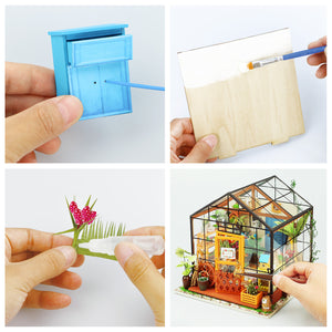 
                  
                    Cathy's Flower House miniature model kit
                  
                