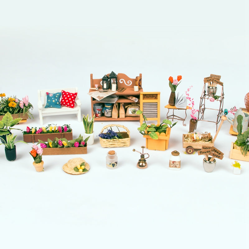 
                  
                    Miller's Garden miniature model kit
                  
                