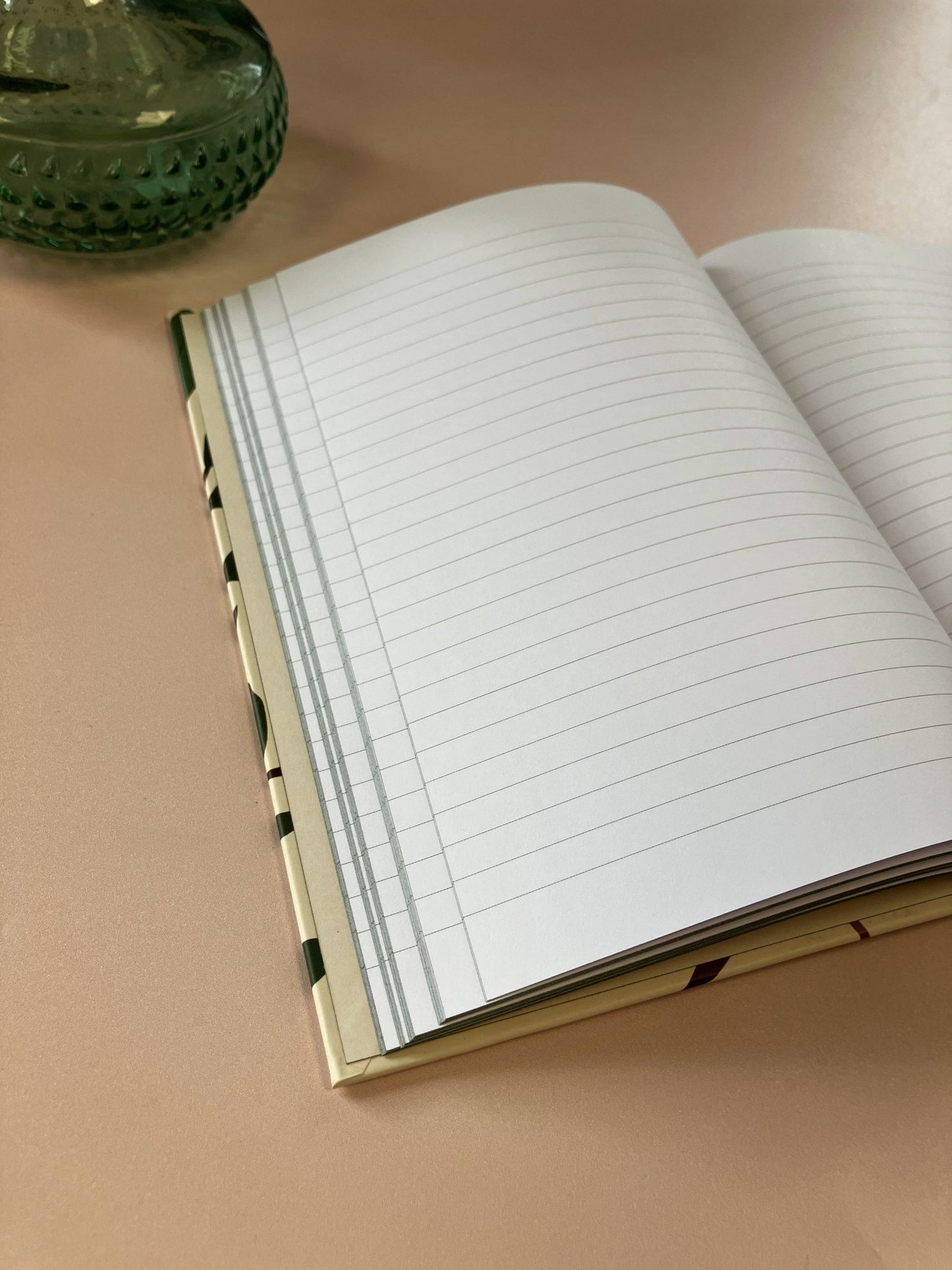 Green Leaves Notebook - The Willoughby Book ClubNon Book Product