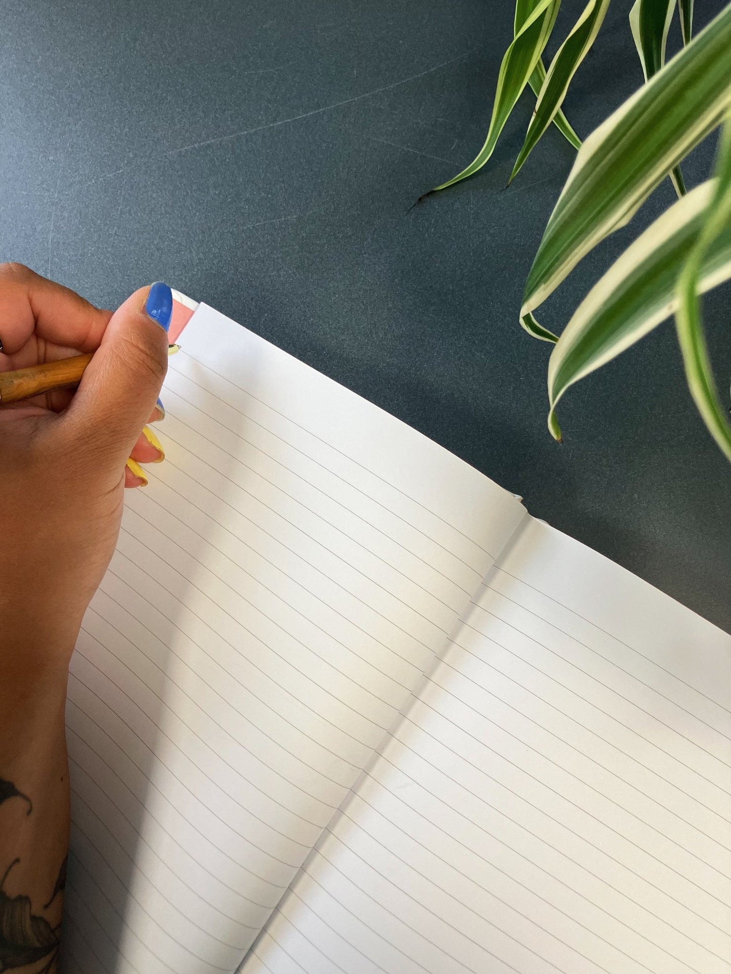 Green Leaves Notebook - The Willoughby Book ClubNon Book Product