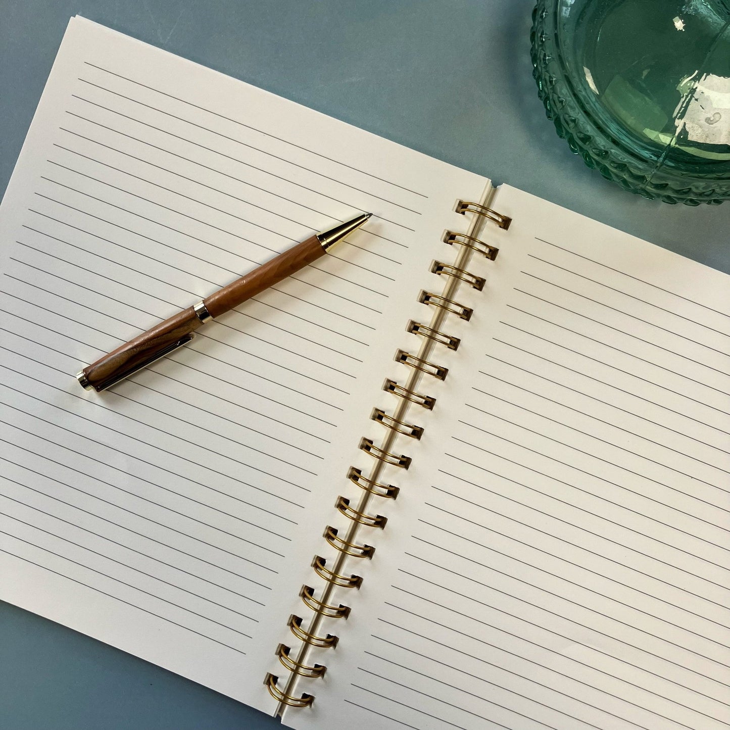 Orange Botanical Spiral Notebook - The Willoughby Book ClubNon Book Product