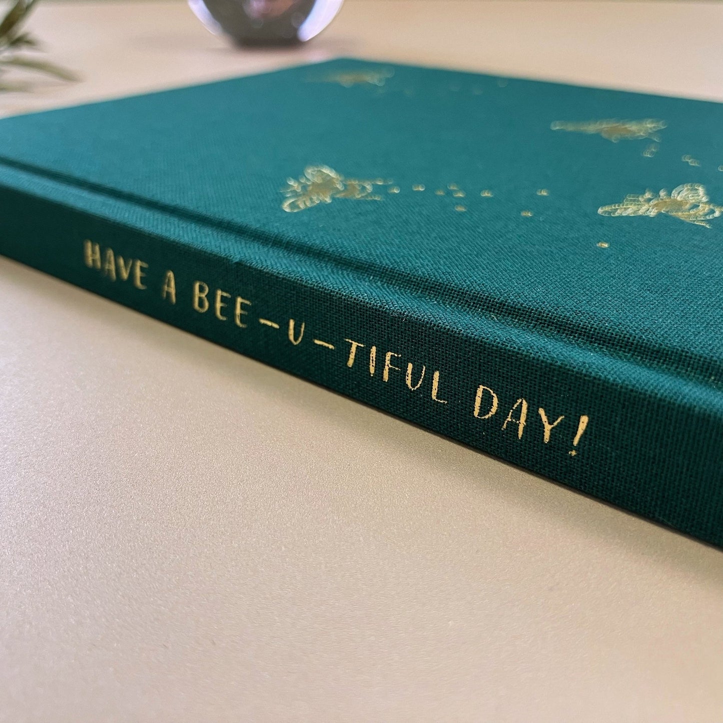 Teal Bee Notebook - The Willoughby Book Clubnotebook