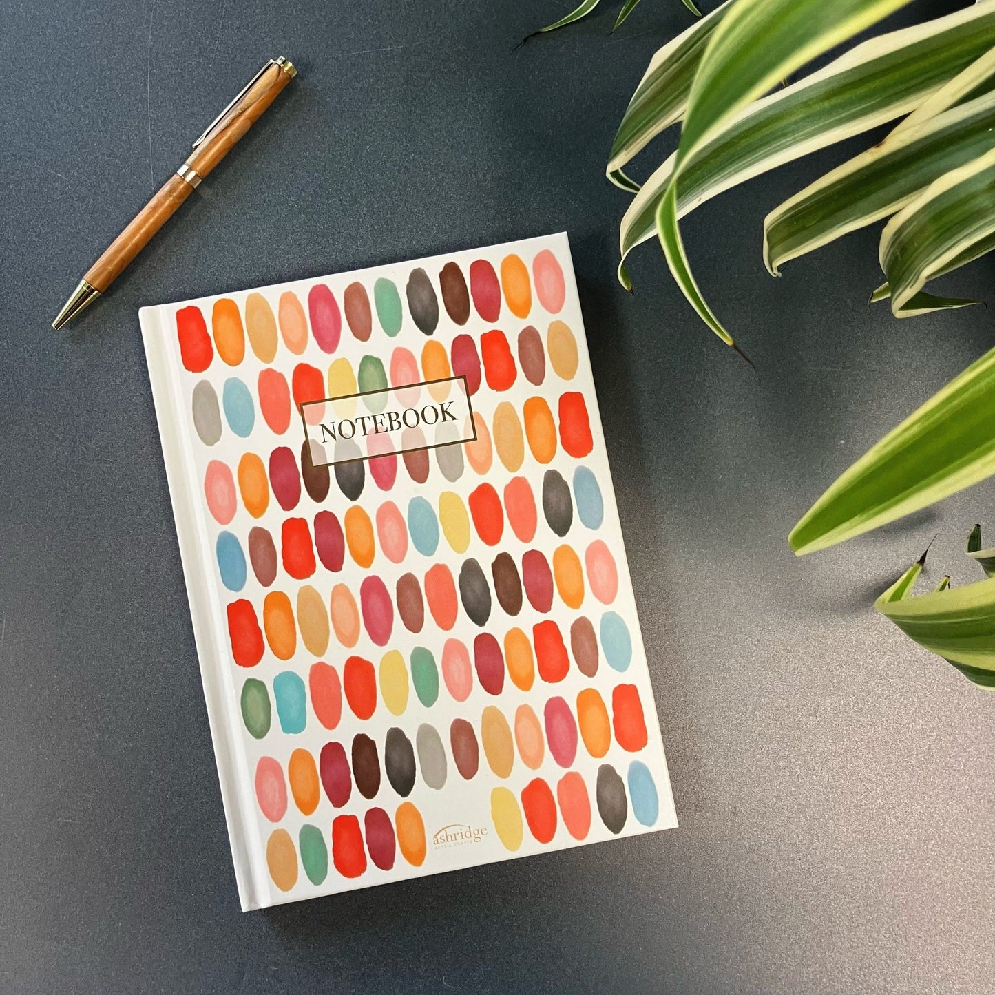 Watercolour Design Hardback Notebook - The Willoughby Book ClubNon Book Product