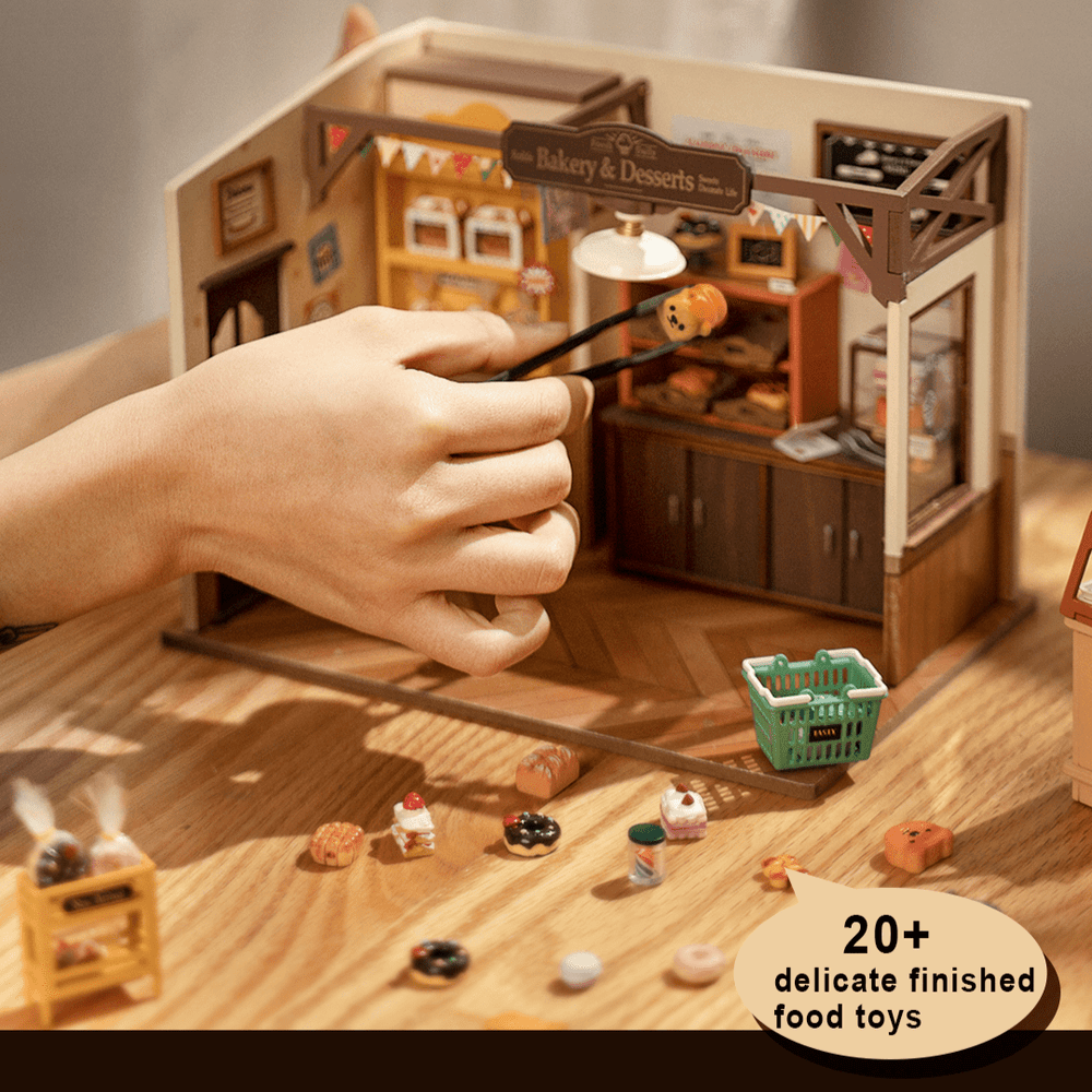 
                  
                    Becka's Bakery miniature model kit - The Willoughby Book Club
                  
                