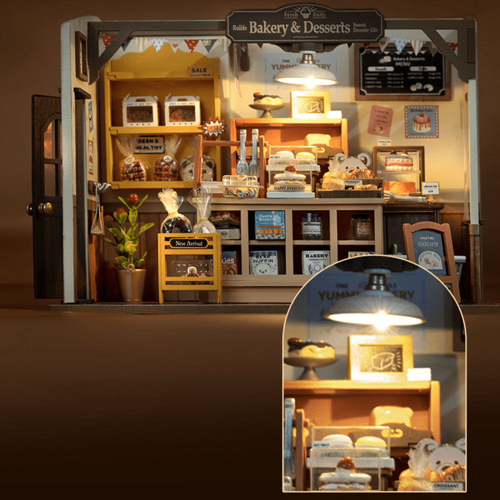
                  
                    Becka's Bakery miniature model kit - The Willoughby Book Club
                  
                