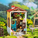 Borrowed Garden Miniature House - The Willoughby Book Club
