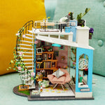 Dora's Loft miniature model kit - The Willoughby Book Club
