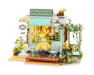 
                  
                    Flowery Sweets & Tea miniature model kit - The Willoughby Book Club
                  
                