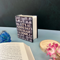 Good Day To Read A Book, Book Shaped Mini Vase