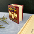 Book Club Book Shaped Mini Vase