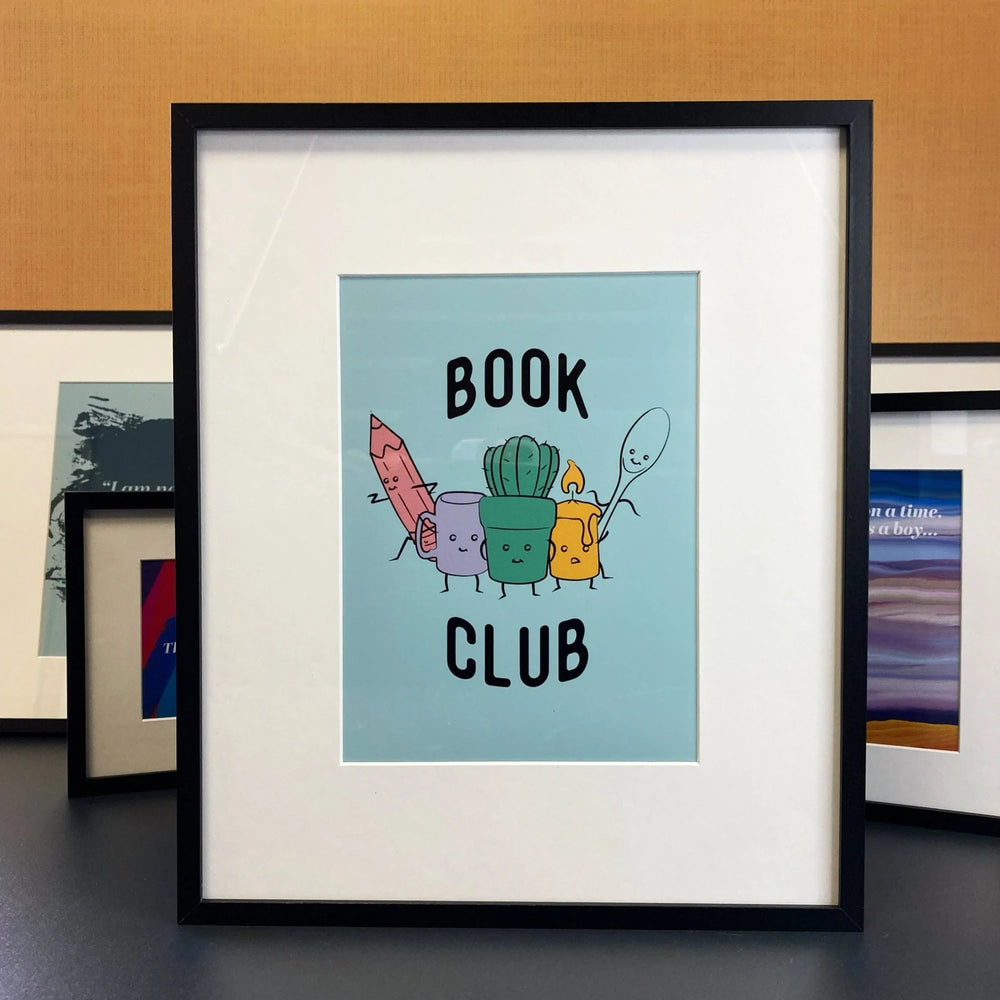Beautiful prints for your library walls