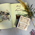 Pride and Prejudice Book Shaped Mini Vase