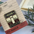 Book Club Enamel Pin Badge