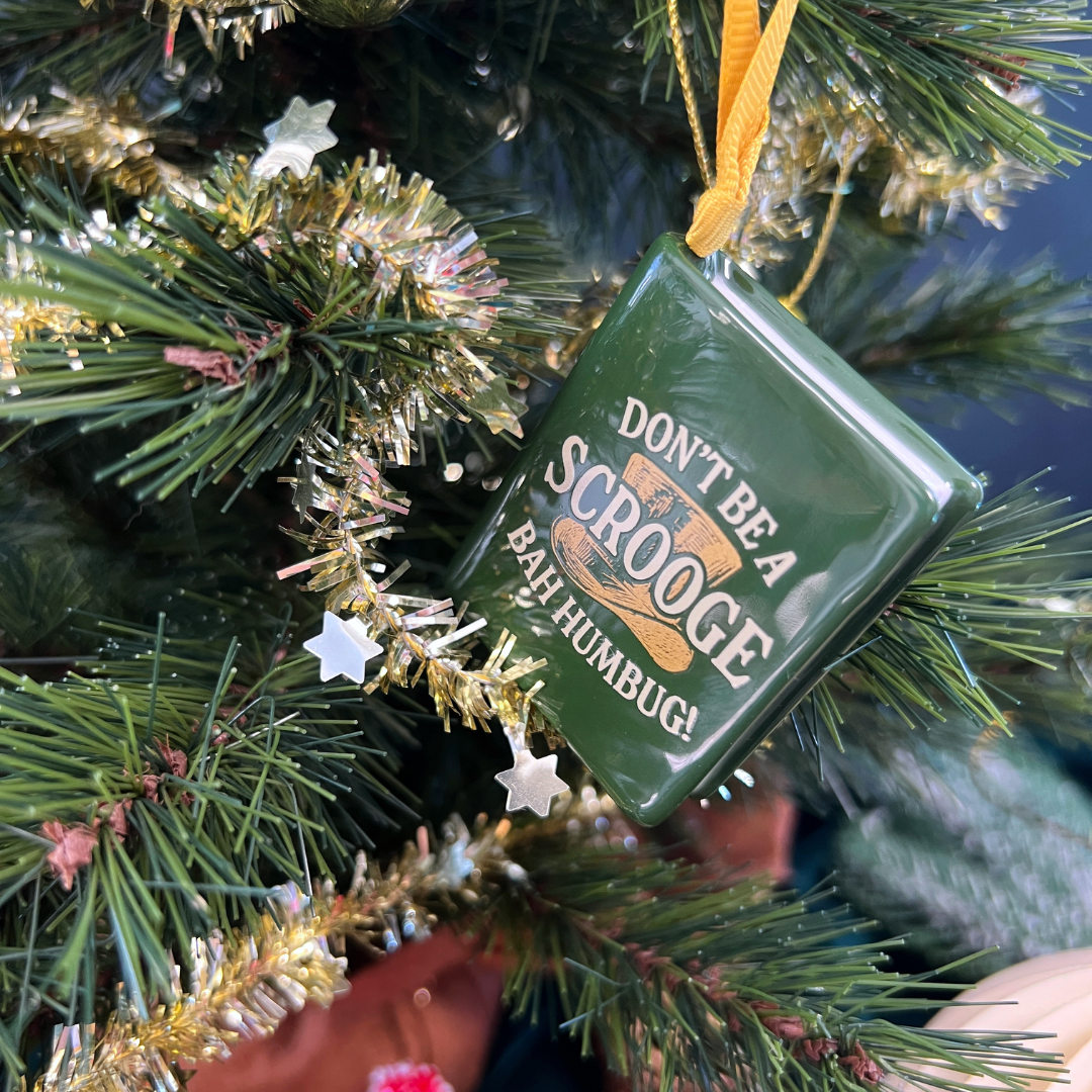 A Christmas Carol Ceramic Book Hanging Decoration - The Willoughby Book ClubNon Book Product