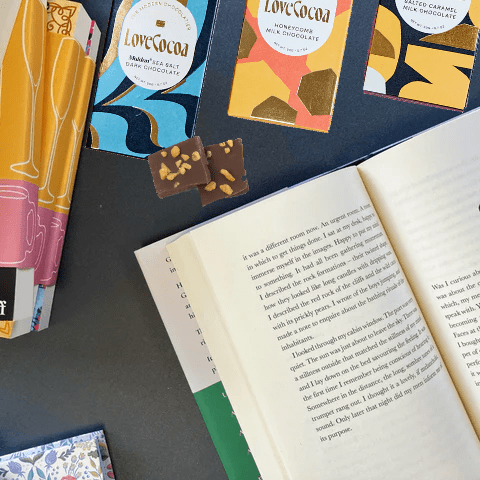 Affiliate Offer - Book and a mini Love Cocoa Bar - The Willoughby Book ClubBooks