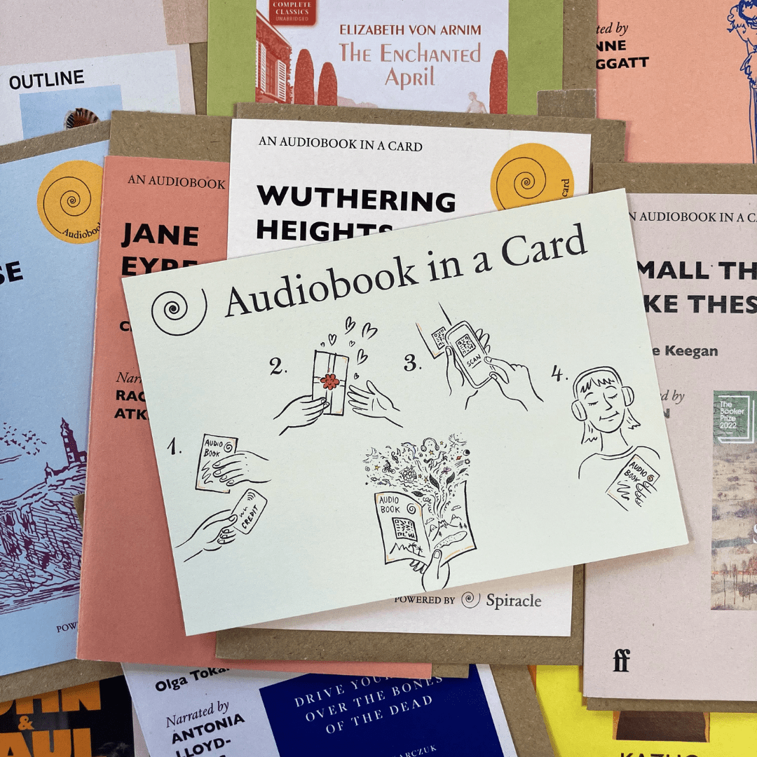 
                    
                      An Audiobook in a Card - Outline by Rachel Cusk - The Willoughby Book ClubAudiobook
                    
                  