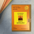 An Audiobook in a Card - The Remains of the Day by Kazuo Ishiguro