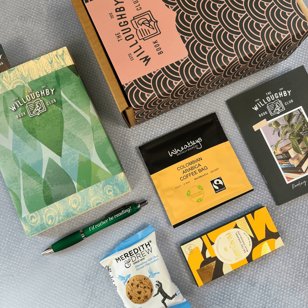 Book and a Brew Gift Box - The Willoughby Book ClubOne off Book BundleThe Silver Bone by Andrey Kurkov
