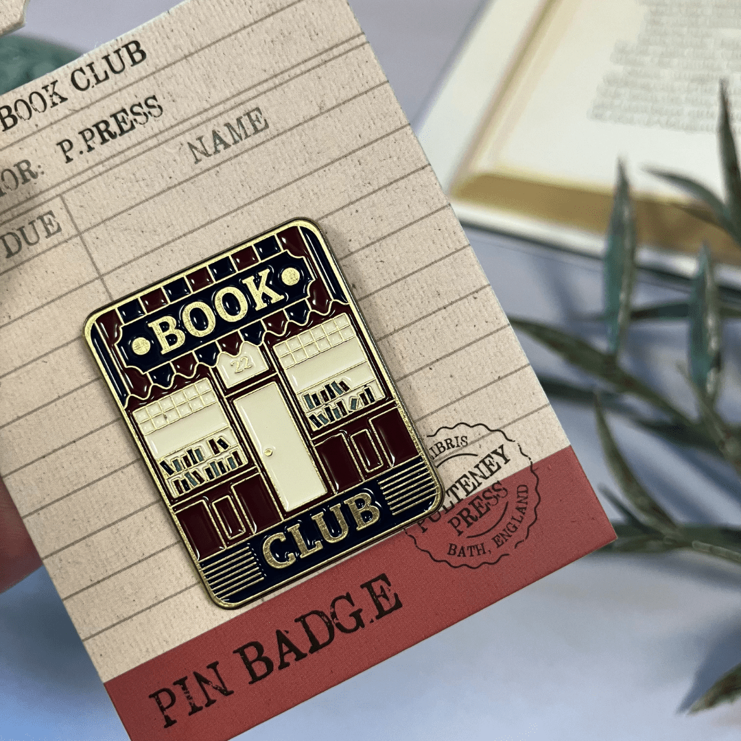 Book Club Enamel Pin Badge - The Willoughby Book ClubNon Book Product