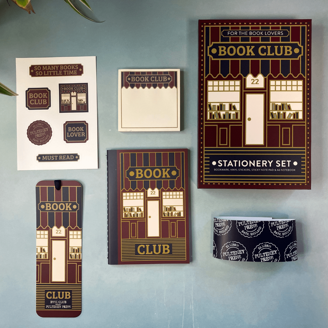 Book Club - Gift Stationery Set - The Willoughby Book ClubNon Book Product