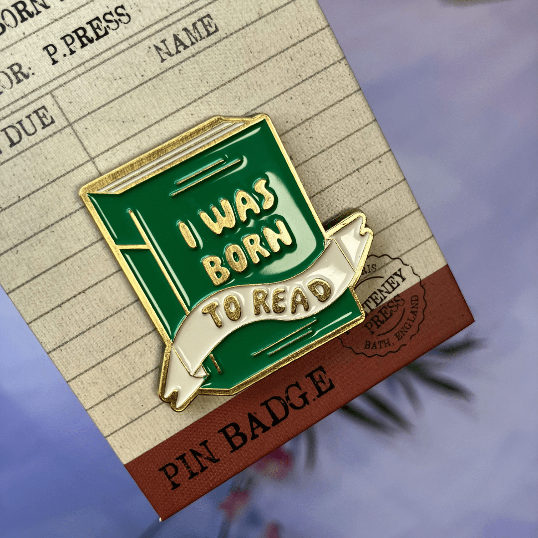
                    
                      Born To Read Enamel Pin Badge - The Willoughby Book ClubNon Book Product
                    
                  