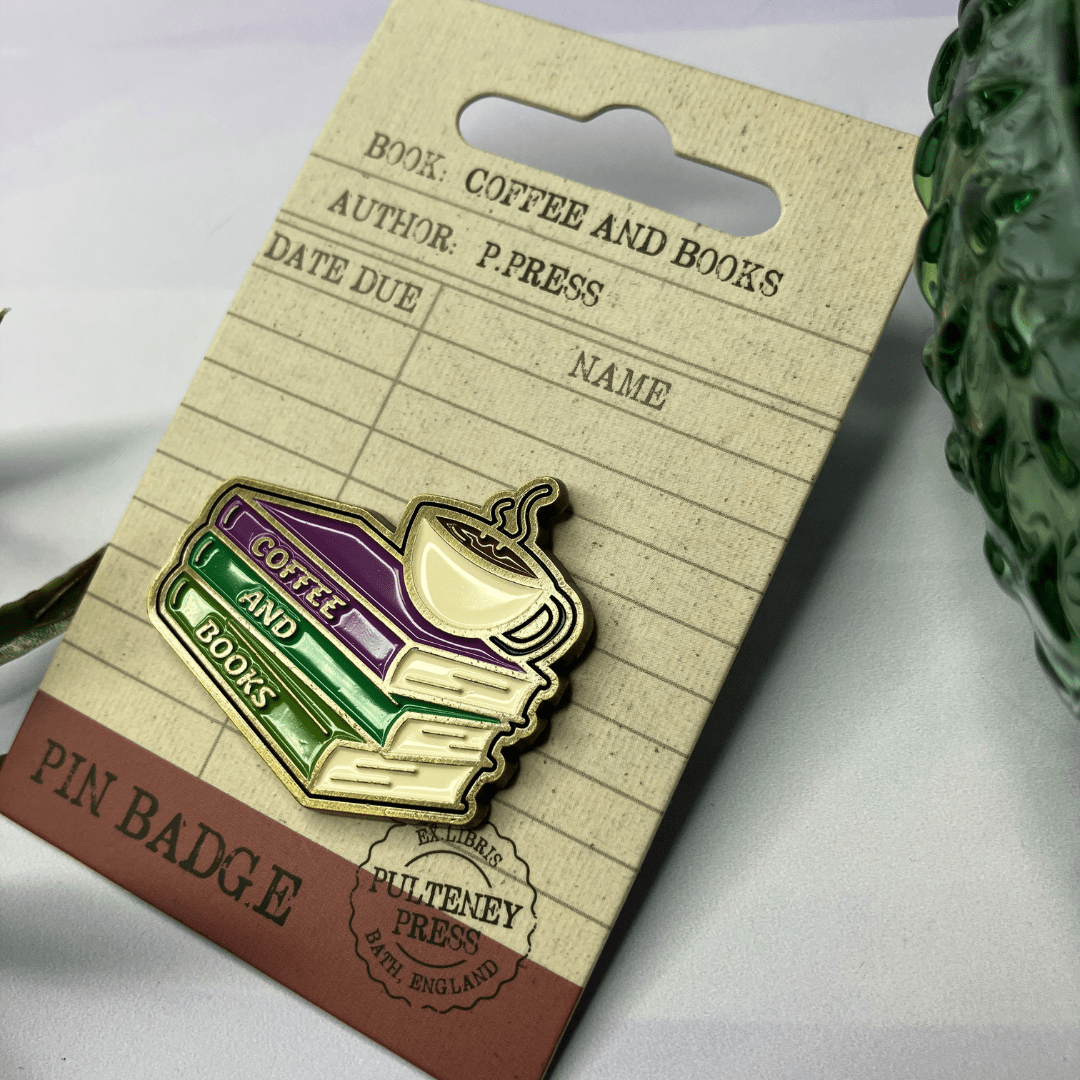 
                    
                      Coffee and Books Enamel Pin Badge - The Willoughby Book ClubNon Book Product
                    
                  