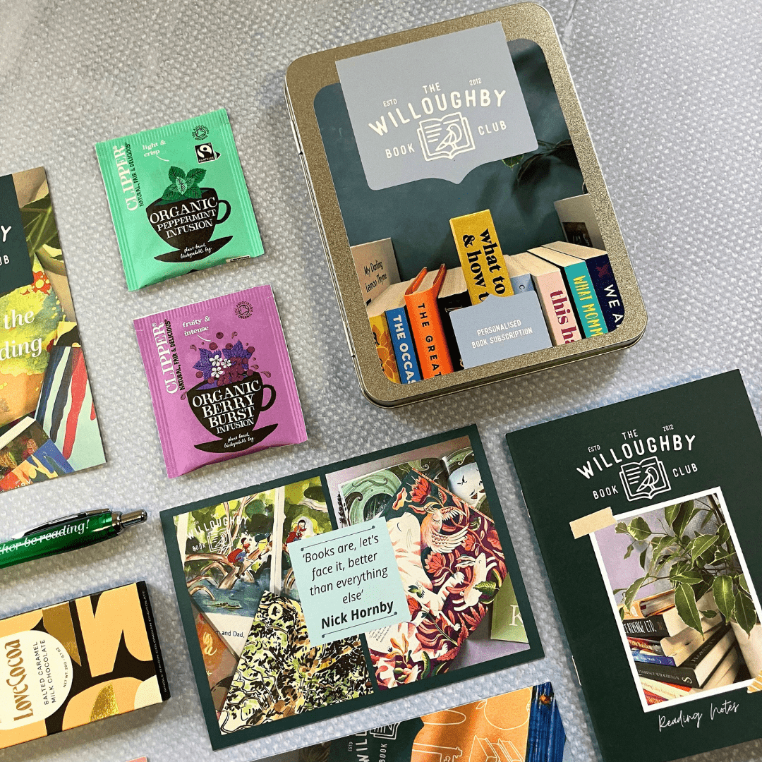 
                    
                      Corporate Gift Tin - The Willoughby Book ClubGift3 MonthsHoneycomb
                    
                  