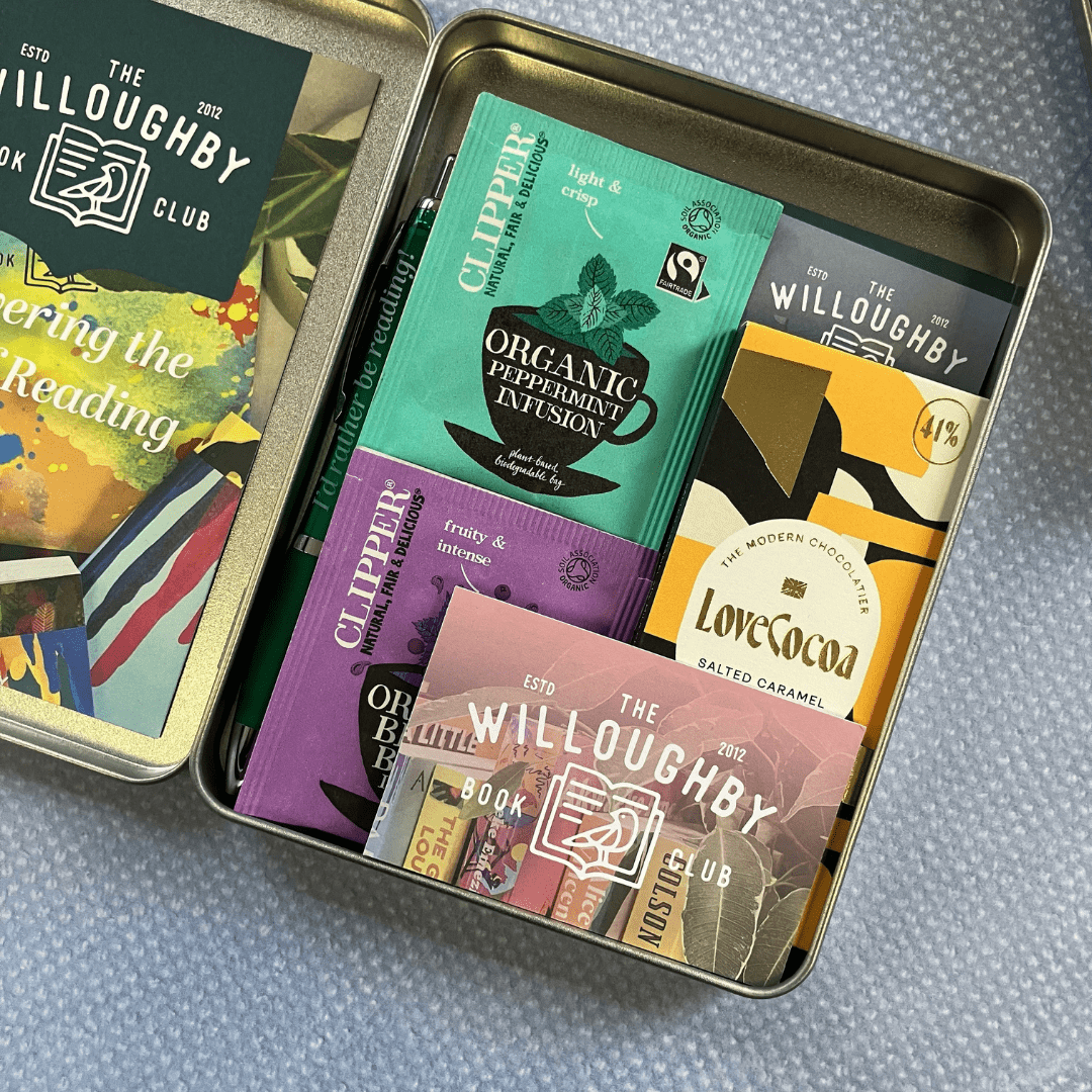 
                    
                      Corporate Gift Tin - The Willoughby Book ClubGift3 MonthsHoneycomb
                    
                  
