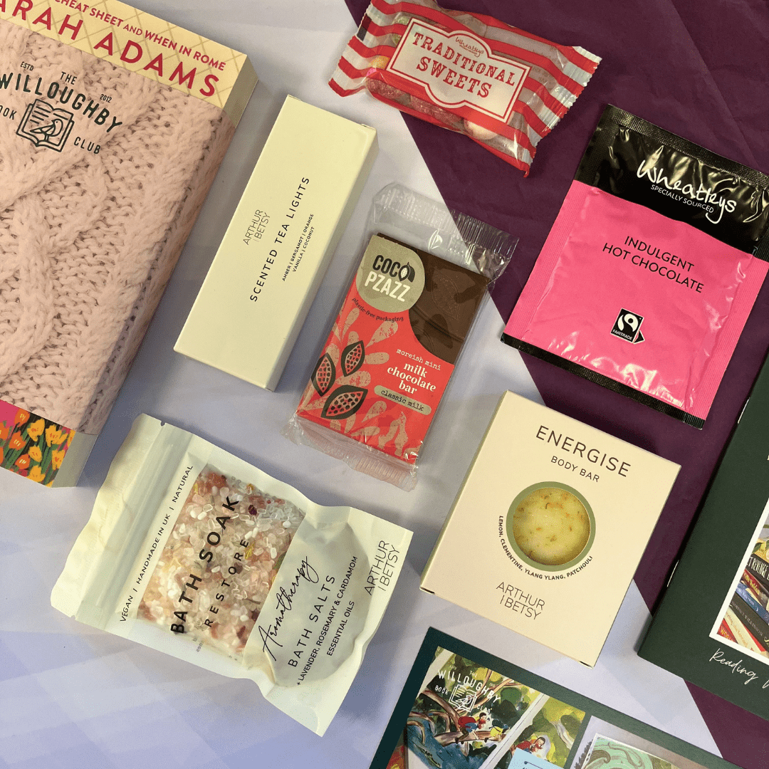 
                    
                      Date Night with a Book Gift Box - The Willoughby Book ClubOne off Book BundleYou Deserve Each Other by Sarah Hogle
                    
                  