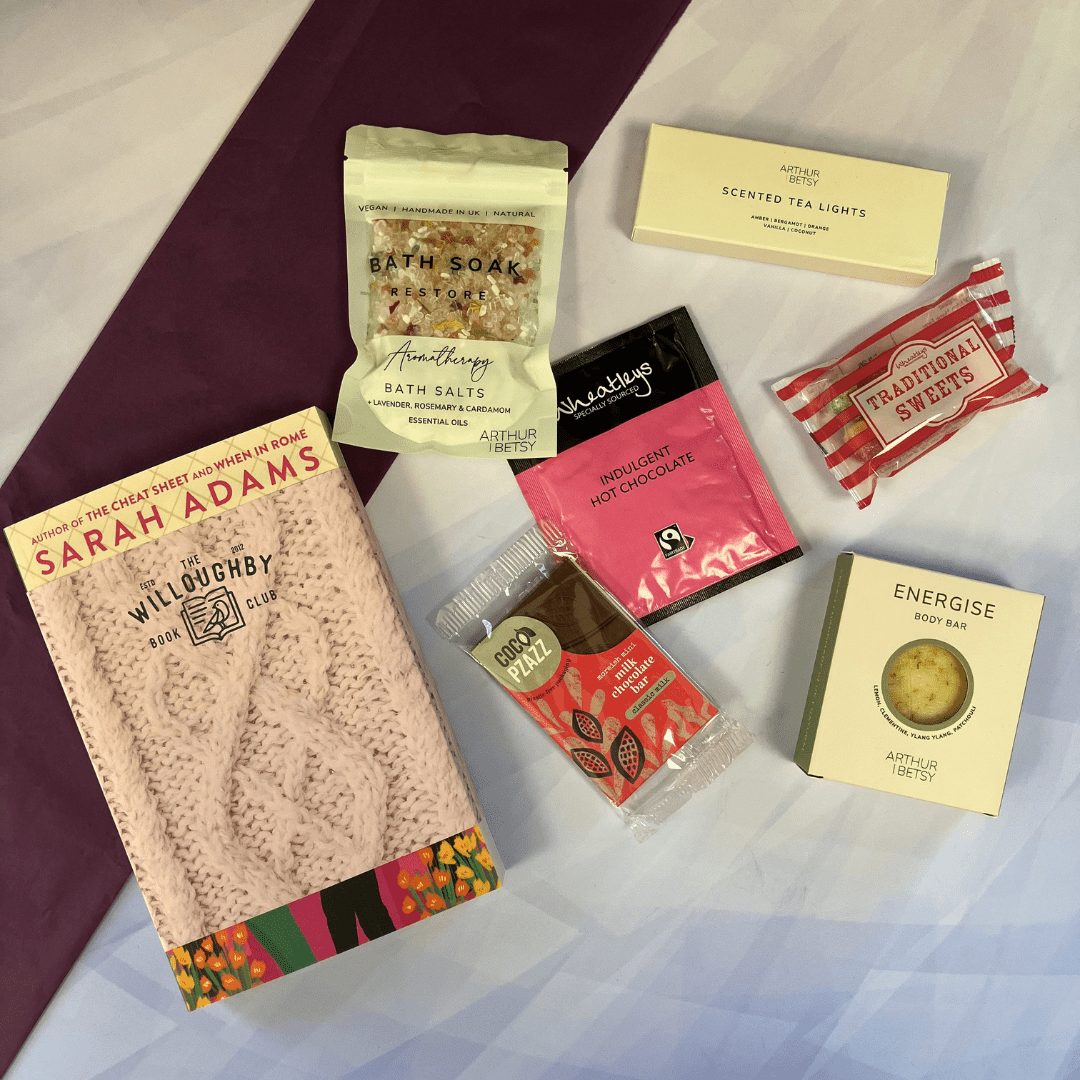 
                    
                      Date Night with a Book Gift Box - The Willoughby Book ClubOne off Book BundleYou Deserve Each Other by Sarah Hogle
                    
                  