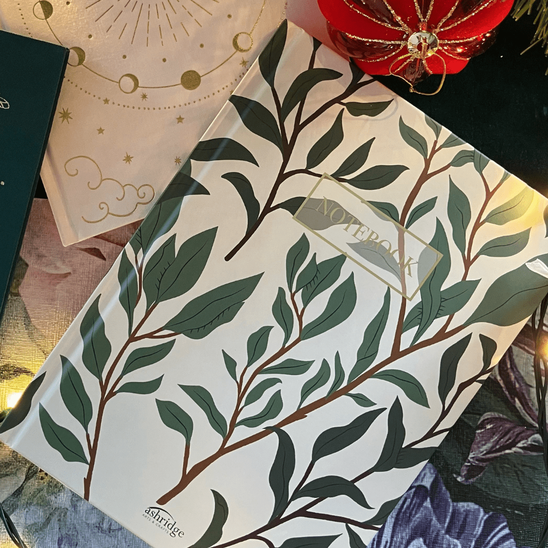 Green Leaves Notebook - The Willoughby Book ClubNon Book Product