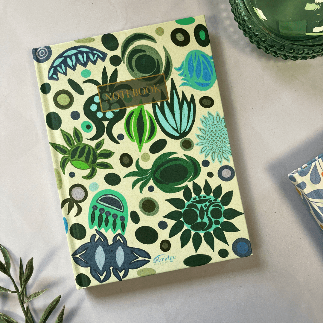 
                    
                      Hardback Notebook - The Willoughby Book ClubNon Book ProductBlue Abstract Notebook
                    
                  