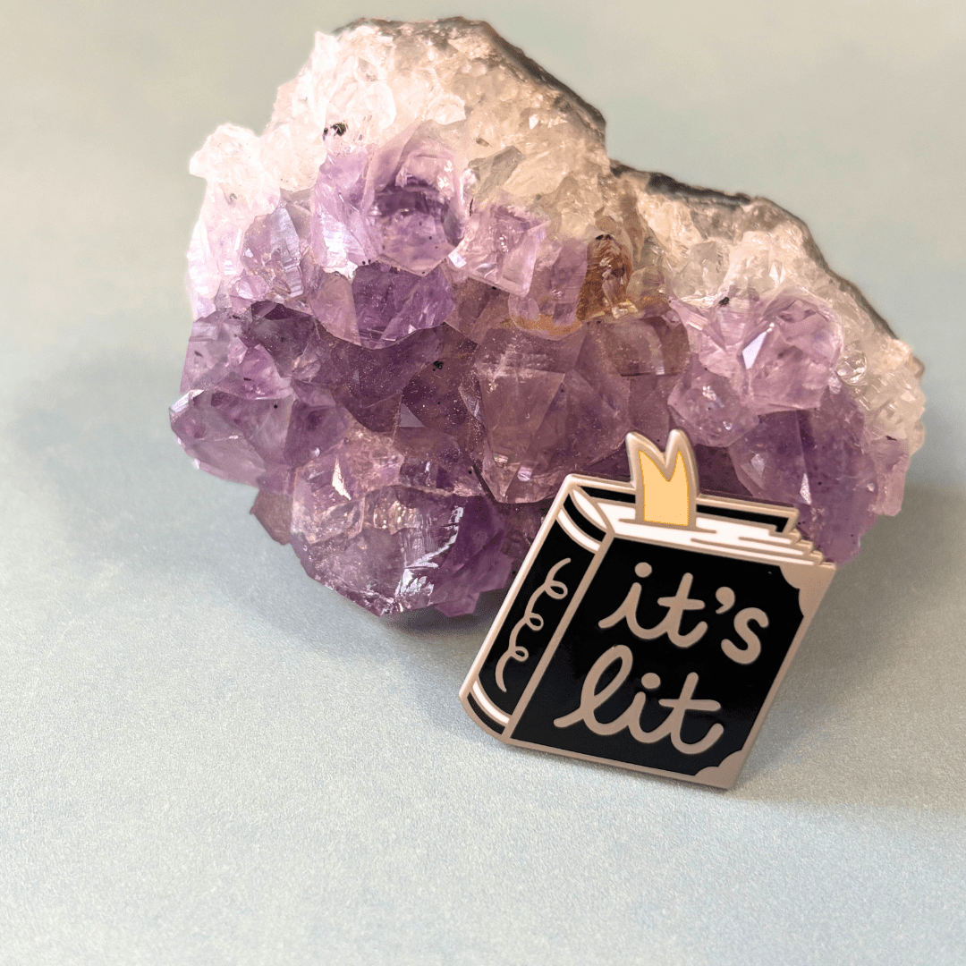It's Lit Enamel Pin Badge - The Willoughby Book ClubNon Book Product