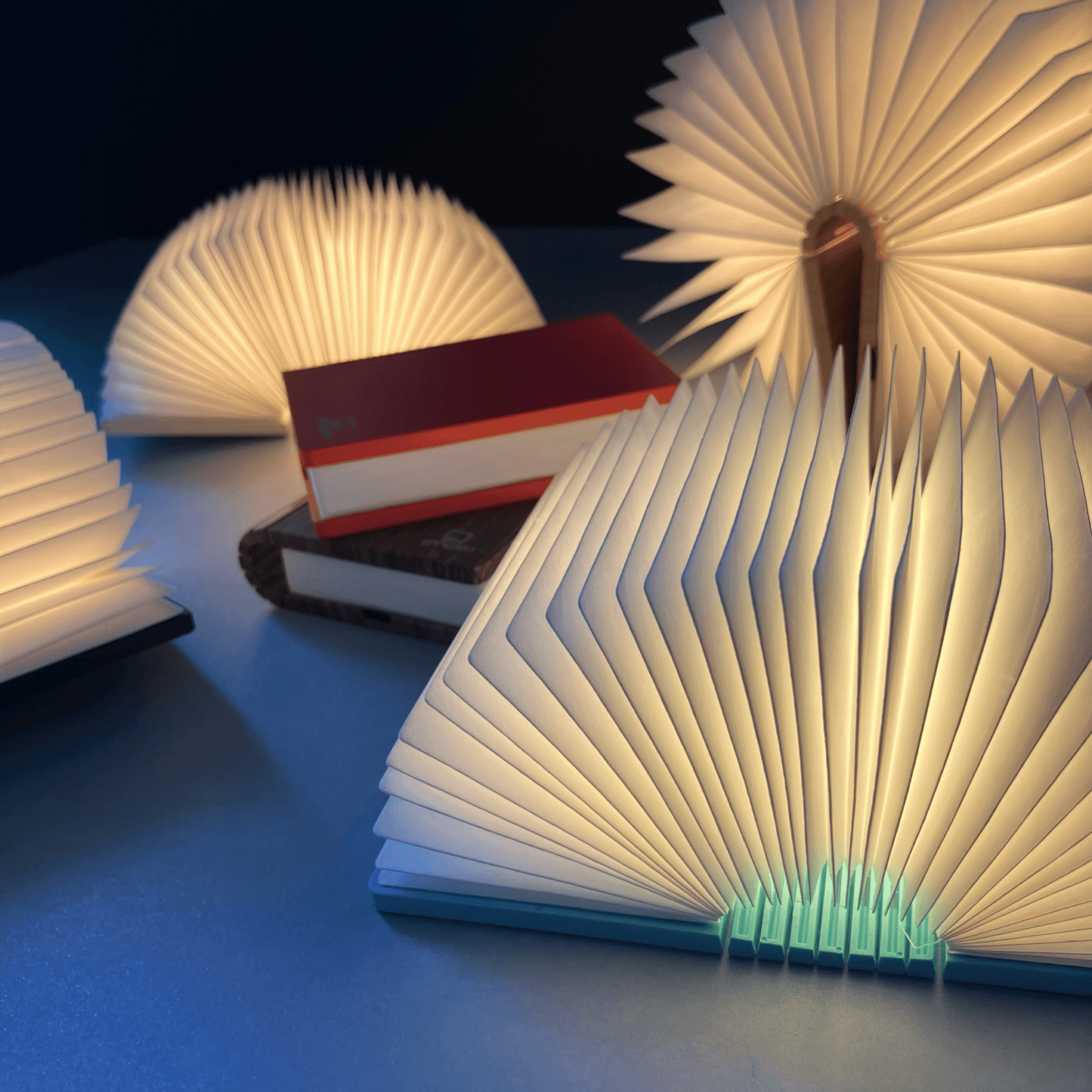 Mini Reading Book Light - The Willoughby Book ClubNon Book ProductWalnut Finish