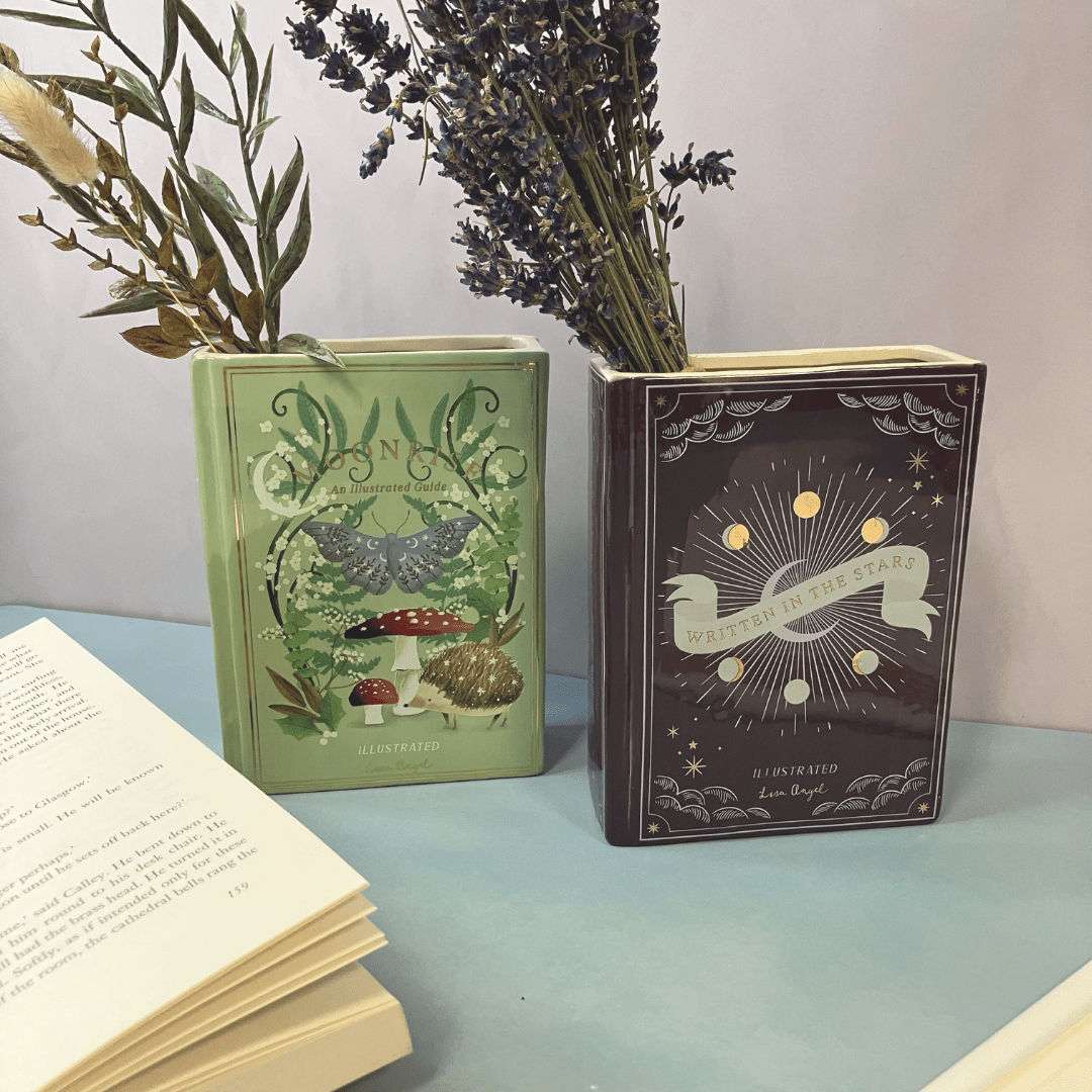 
                    
                      Moonrise Book Vase - The Willoughby Book ClubCeramic
                    
                  