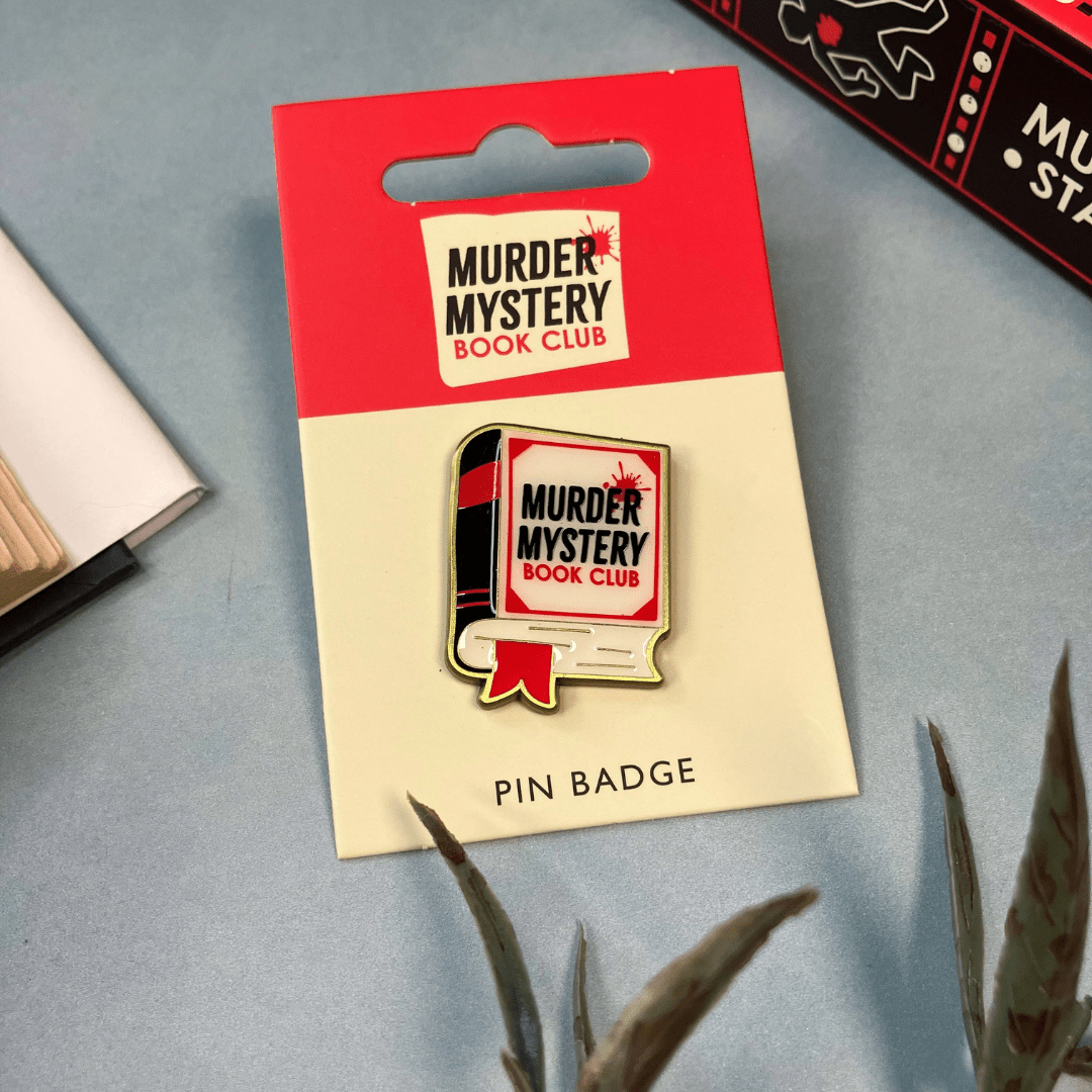 
                    
                      Murder Mystery Book Club Enamel Pin Badge - The Willoughby Book ClubNon Book Product
                    
                  