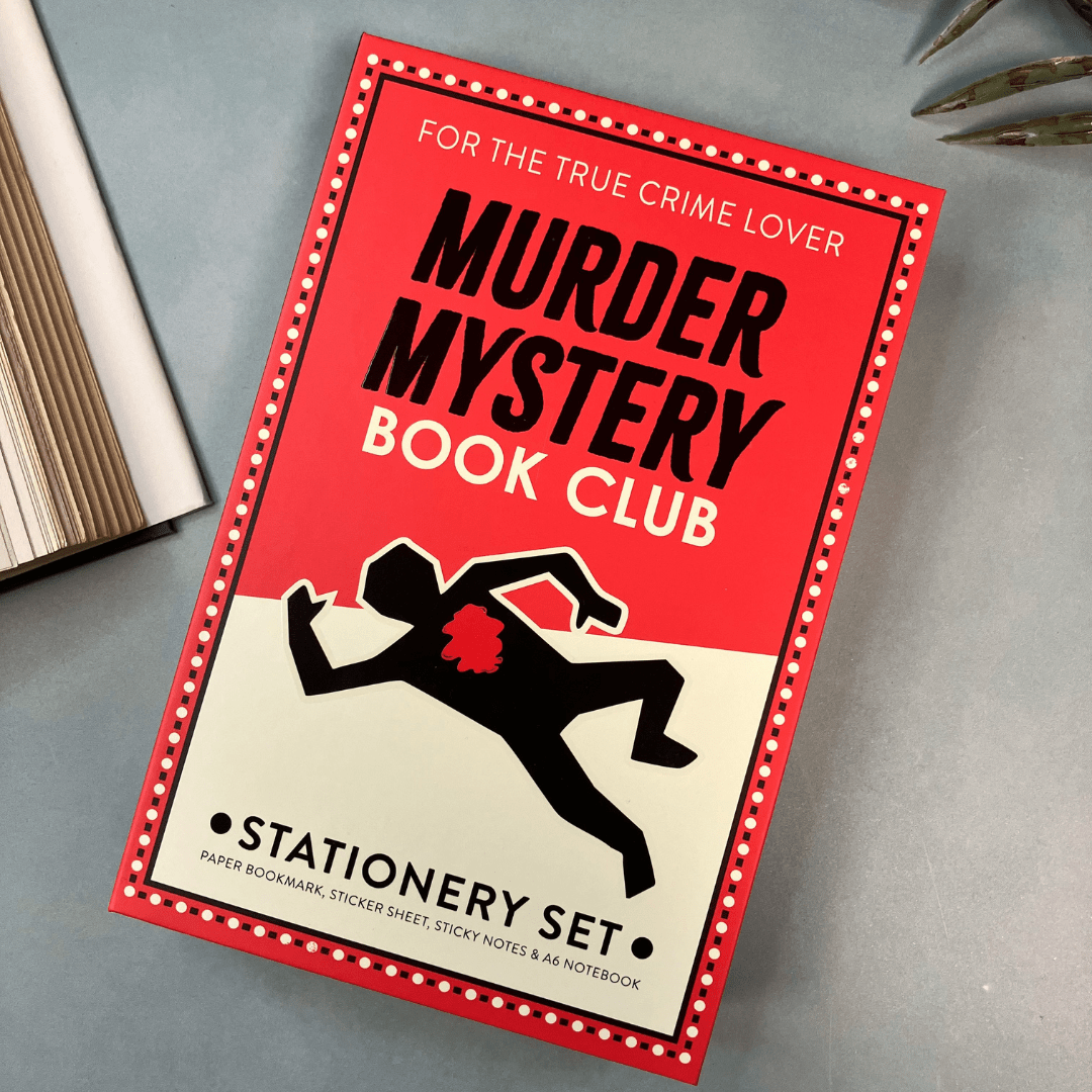 Murder Mystery Book Club Gift Stationery Set - The Willoughby Book ClubNon Book Product