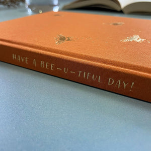 
                  
                    Orange Bee Notebook - The Willoughby Book Clubnotebook
                  
                