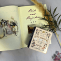 Pride and Prejudice Book Shaped Mini Vase