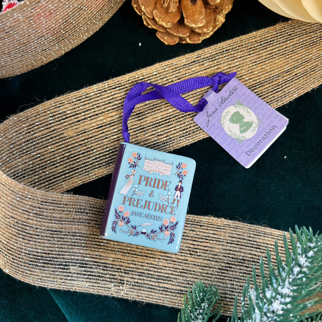 Pride and Prejudice Ceramic Book Hanging Decoration - The Willoughby Book ClubNon Book Product