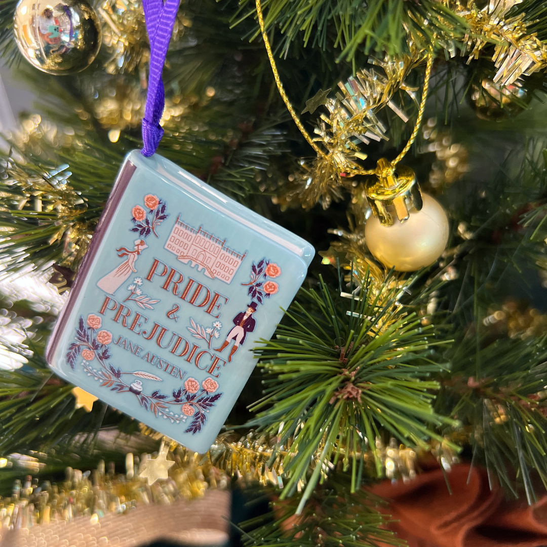 Pride and Prejudice Ceramic Book Hanging Decoration - The Willoughby Book ClubNon Book Product