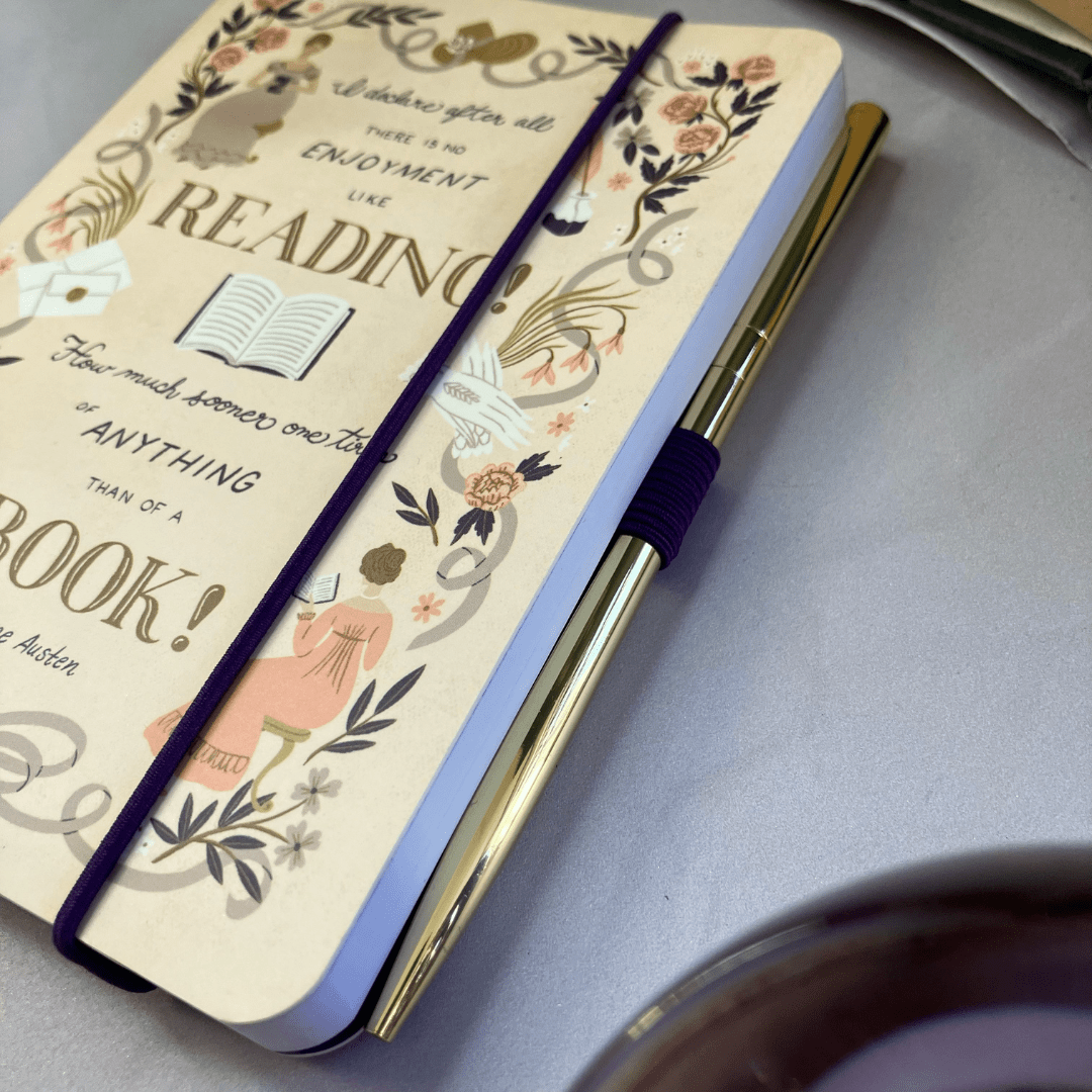 
                    
                      Pride and Prejudice Notebook and Pen - The Willoughby Book ClubNon Book Product
                    
                  