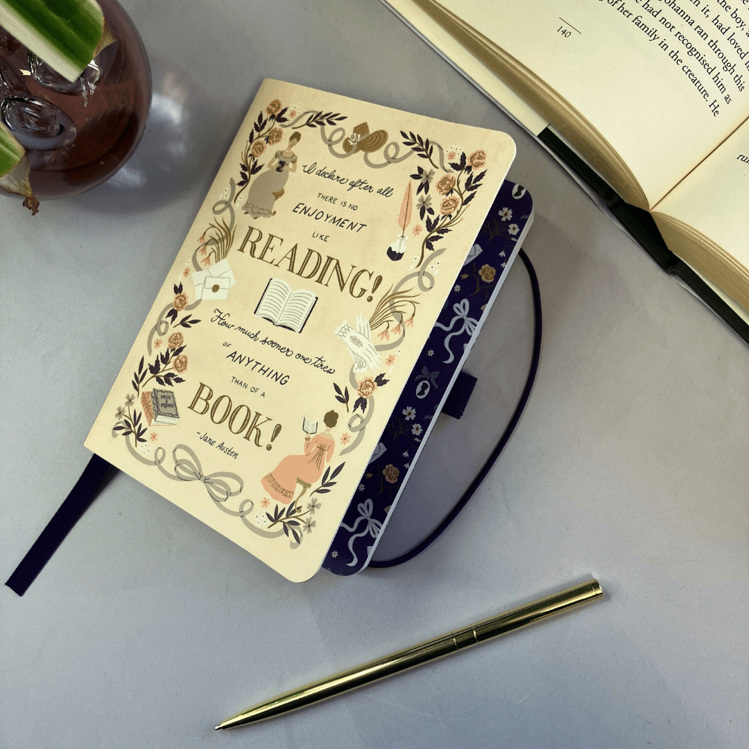 
                    
                      Pride and Prejudice Notebook and Pen - The Willoughby Book ClubNon Book Product
                    
                  