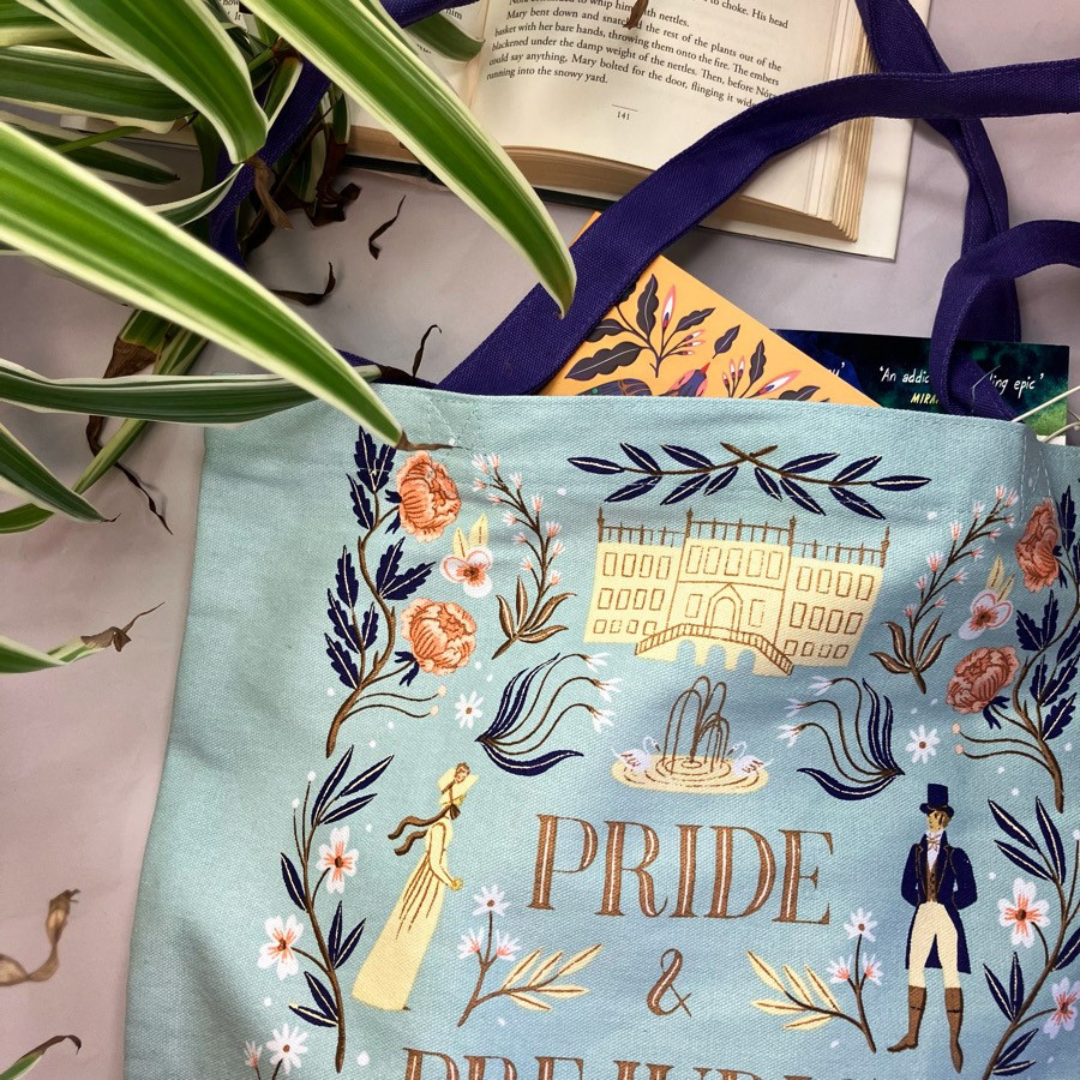 
                    
                      Pride & Prejudice Tote Bag - The Willoughby Book ClubNon Book Product
                    
                  