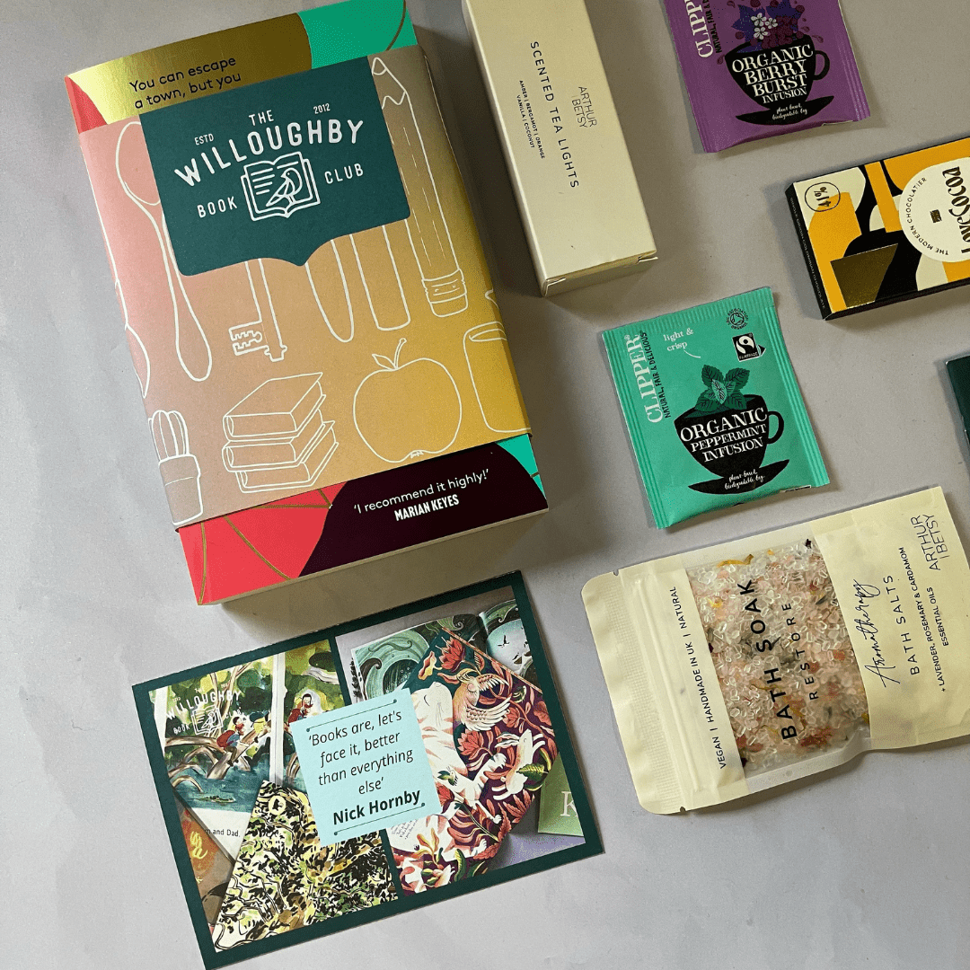 Reading and Relaxation Gift Box - The Willoughby Book Club Gift Cards