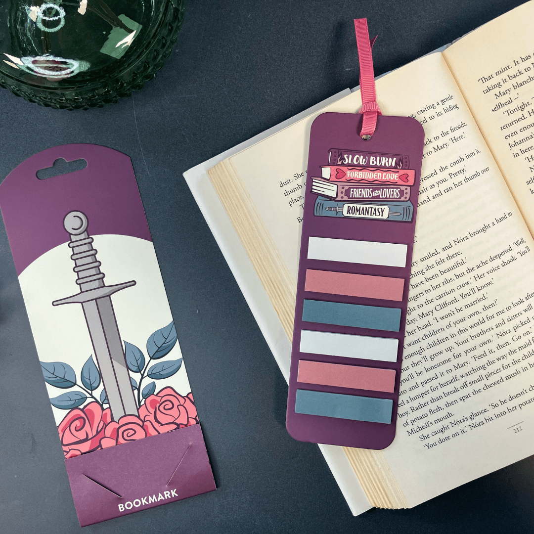 Romantasy Bookmark with Sticky Notes - The Willoughby Book ClubNon Book Product