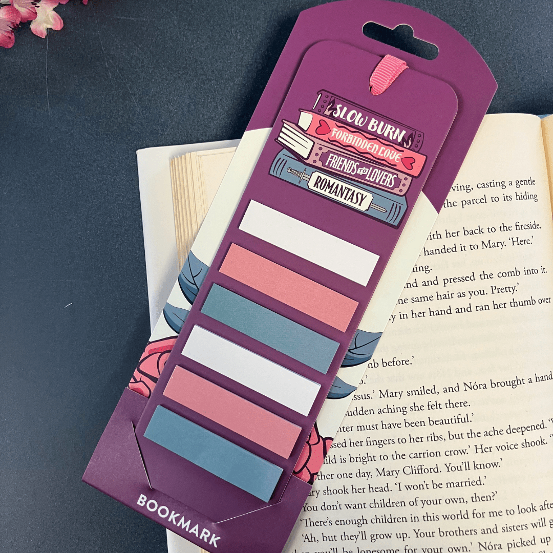 Romantasy Bookmark with Sticky Notes - The Willoughby Book ClubNon Book Product
