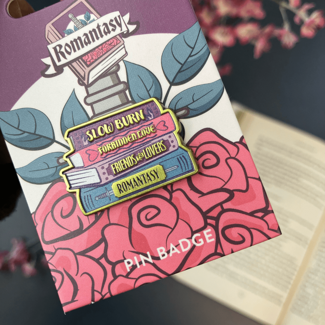 Romantasy Enamel Pin Badge - The Willoughby Book ClubNon Book Product