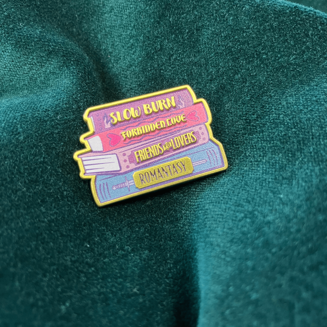 Romantasy Enamel Pin Badge - The Willoughby Book ClubNon Book Product