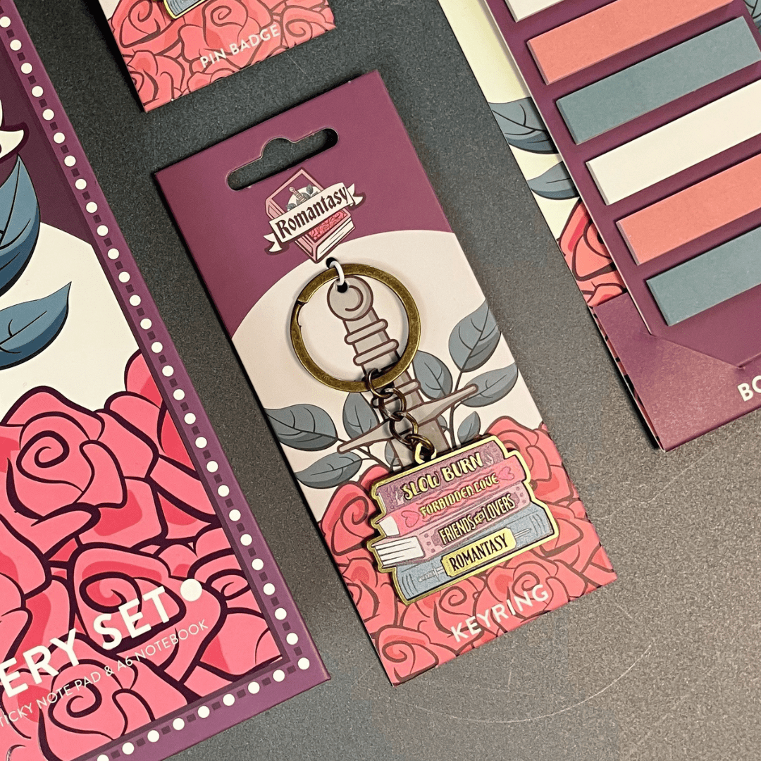 Romantasy Keyring - The Willoughby Book ClubNon Book Product